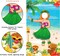 Hawaiian Photo Door Banner, Luau Party Decorations, Large 65×39 inches Tiki Luau Photo Props, Aloha Tiki Banner for Party Hawaiian Door Banner, Party Supplies for Tropical Beach
